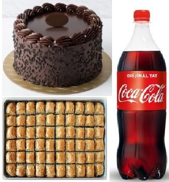 Geleneksel ve Modern Lezzetler Bir Arada: Pasta Baklava ve Cola Adana pasta