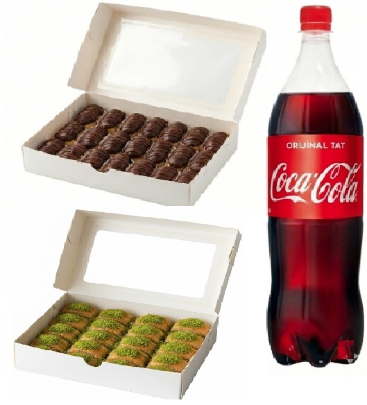 Pratik Paket Fıstıklı Baklava Menüsü Adana pasta