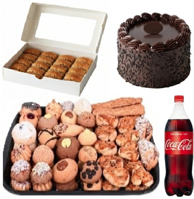 Taze Hazırlanan 9-10 Kişilik Pasta Menüsü Adana pasta